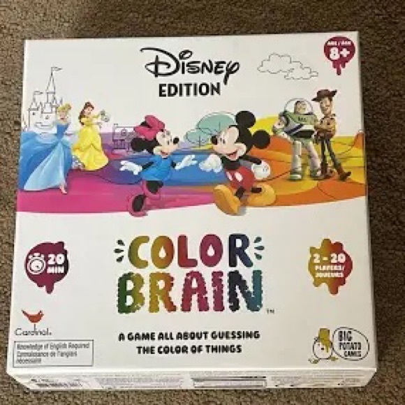 Disney Colorbrain Board Game - Picture 3 of 5